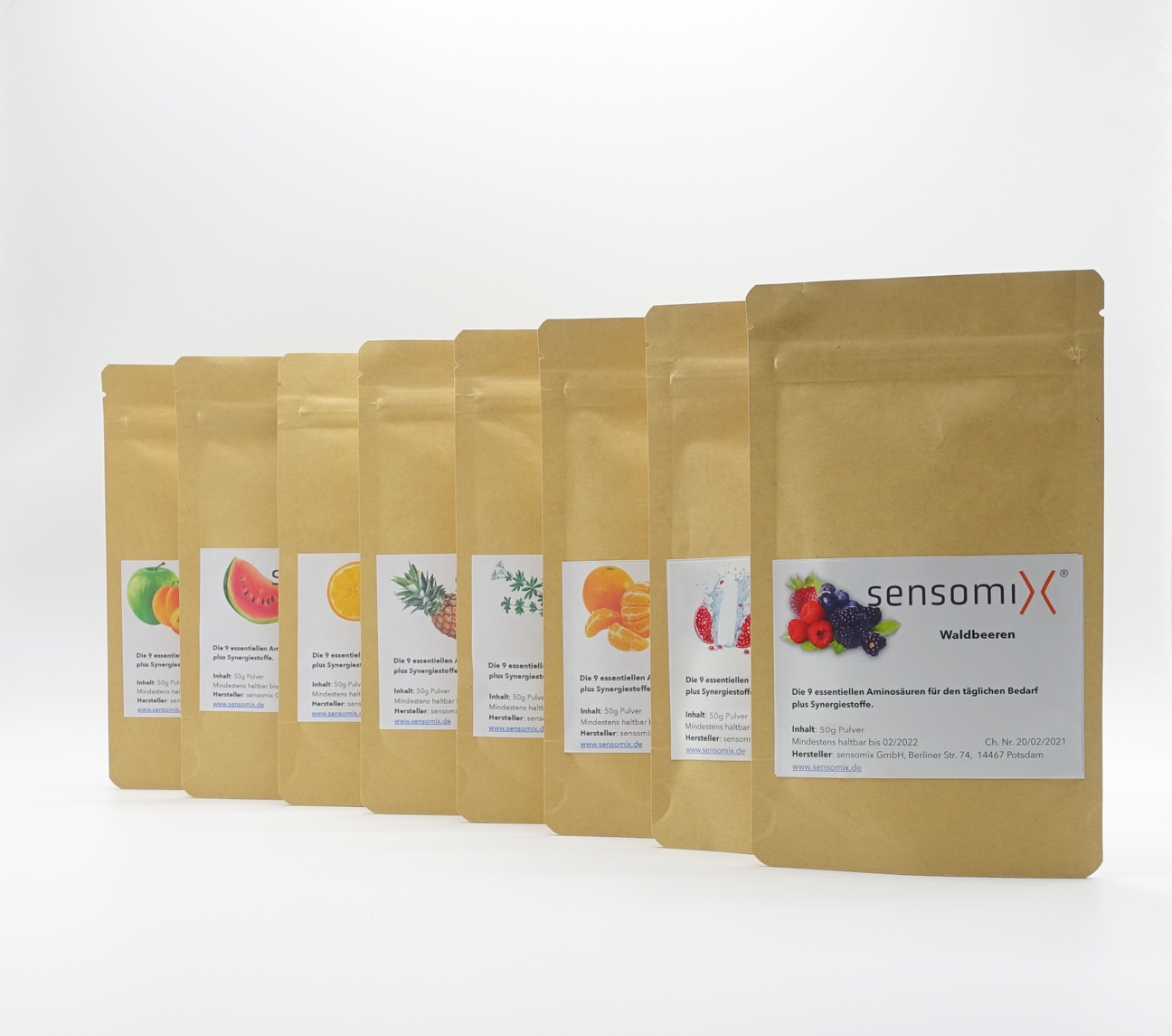 Sensomix Produkt Proben
